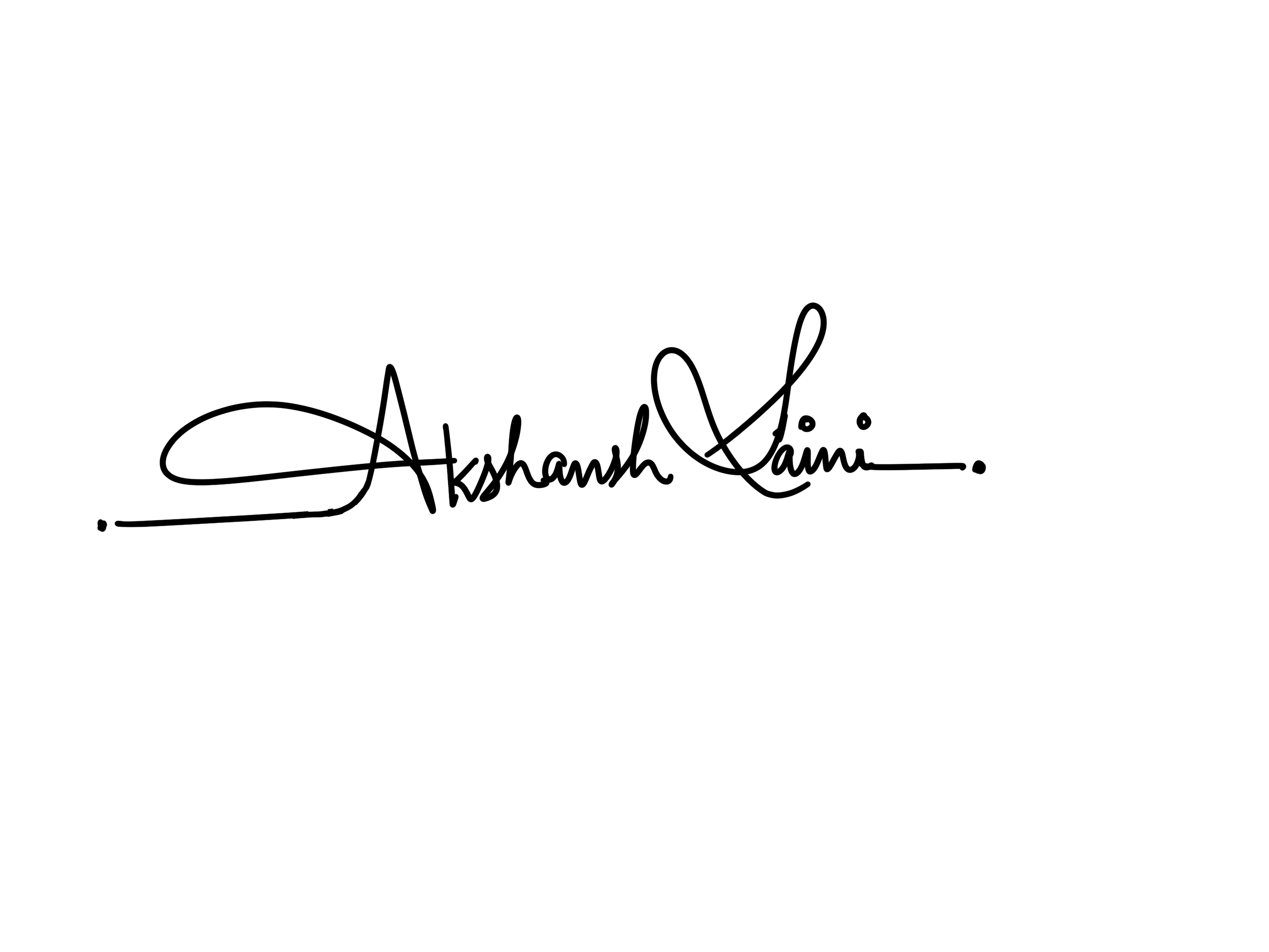 Akshansh Signature